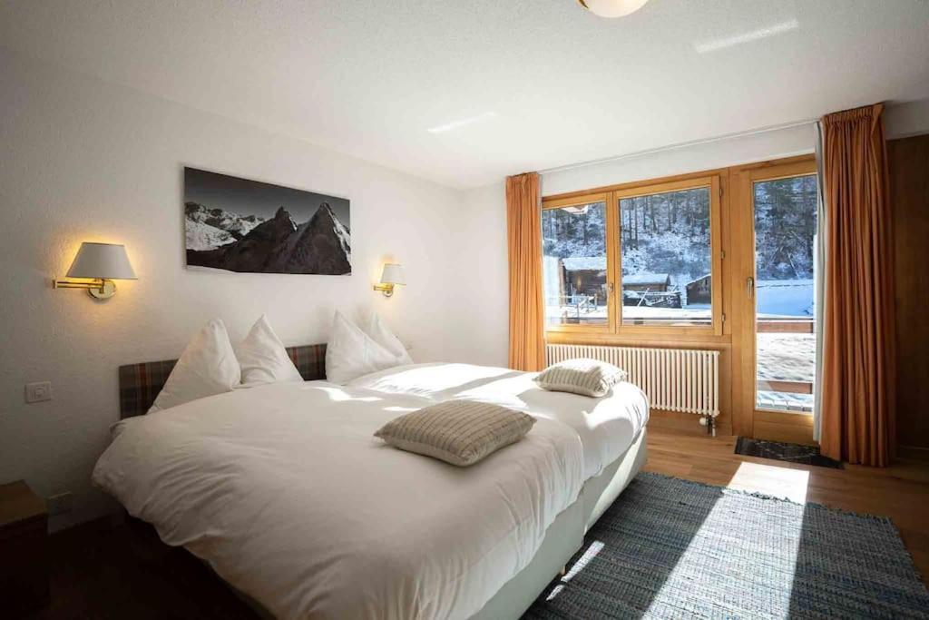 Duplex Apartment With Sauna And Garden In Zermatt Exterior foto